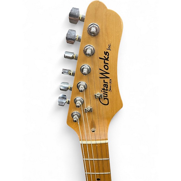 Used Guitarworks Inc. Telecaster Yellow Solid Body Electric Guitar