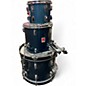 Used Premier 3 Piece Olympic Birch Blue Drum Kit