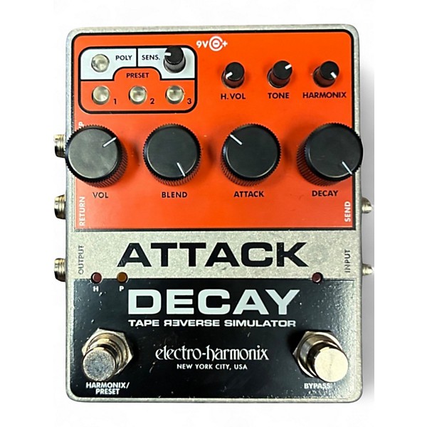 Used Electro-Harmonix Attack Decay Pedal