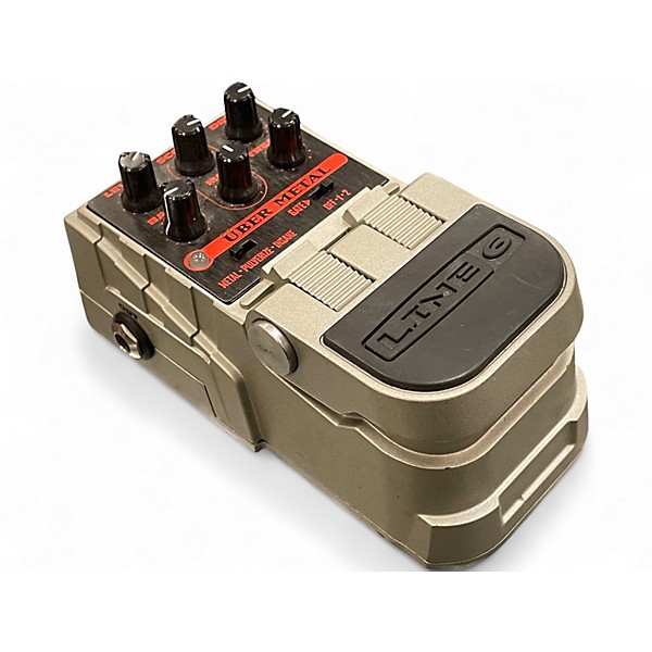 Used Line 6 Tonecore Uber Metal Heavy Distortion Effect Pedal