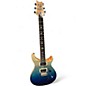 Used PRS SE Custom 24 Regular Blue Fade Solid Body Electric Guitar