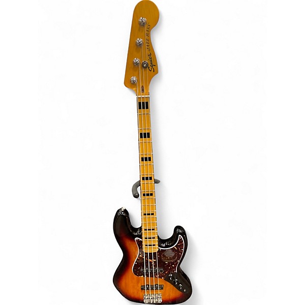 Used Squier Classic Vibe '60s Jazz Bass 3 Color Sunburst Electric Bass Guitar
