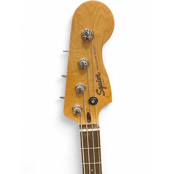 Used Squier Classic Vibe 1960S Precision Bass Olympic White Electric Bass Guitar