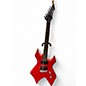Used B.C. Rich Bronze Series Warlock Dakota Red Solid Body Electric Guitar thumbnail