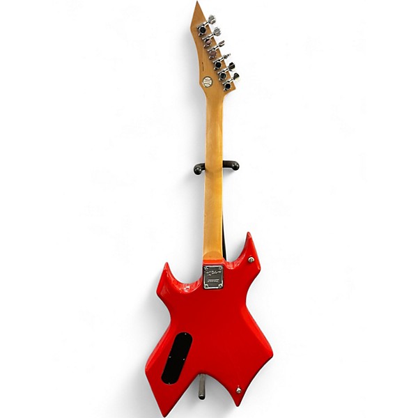 Used B.C. Rich Bronze Series Warlock Dakota Red Solid Body Electric Guitar