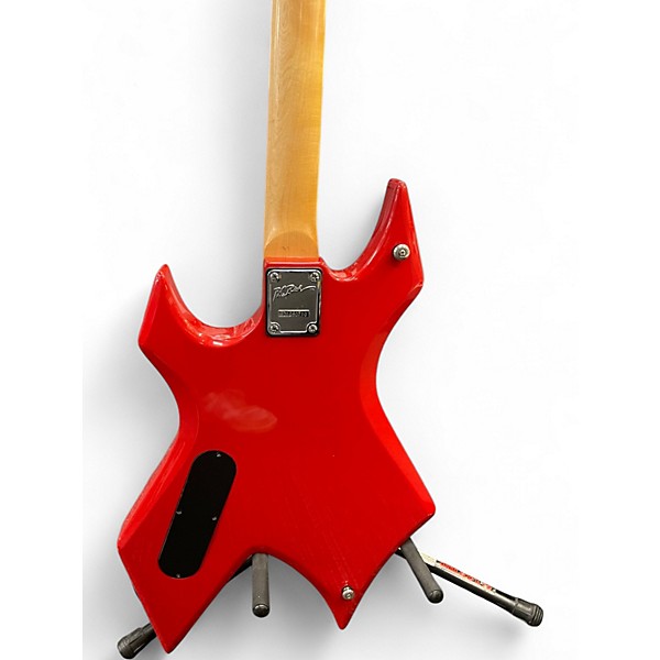 Used B.C. Rich Bronze Series Warlock Dakota Red Solid Body Electric Guitar