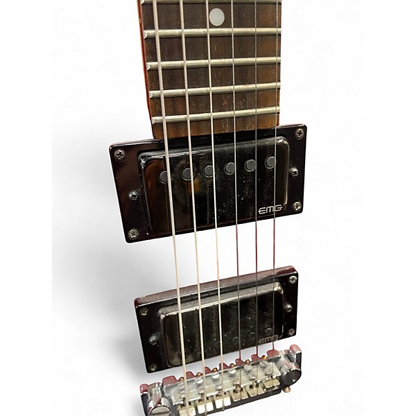 Used B.C. Rich Bronze Series Warlock Dakota Red Solid Body Electric Guitar