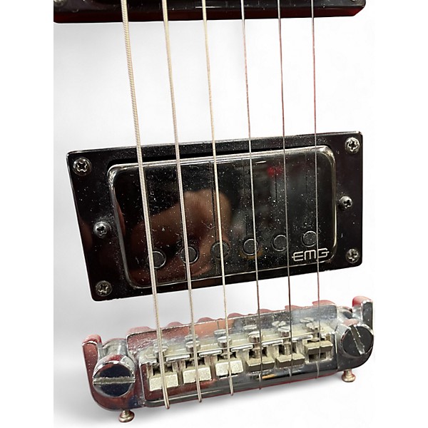 Used B.C. Rich Bronze Series Warlock Dakota Red Solid Body Electric Guitar