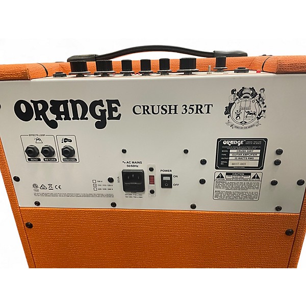 Used Orange Amplifiers Crush 35RT Guitar Combo Amp