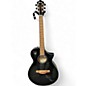 Used Ibanez AEWC400-TKS Trans Black Acoustic Electric Guitar thumbnail