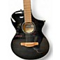 Used Ibanez AEWC400-TKS Trans Black Acoustic Electric Guitar