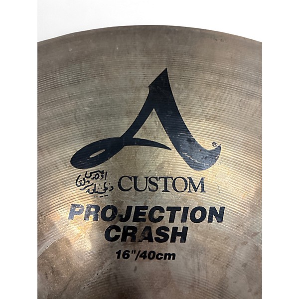 Used Zildjian 16in A Custom Projection Crash Cymbal