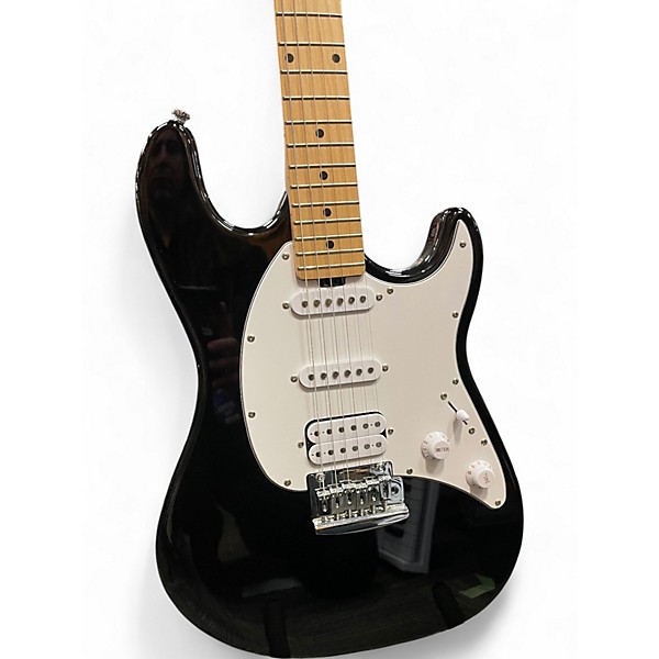 Used Sterling by Music Man Cutlass HSS Black Solid Body Electric Guitar