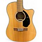 Used Fender CD 60 SCE 12 Natural 12 String Acoustic Electric Guitar