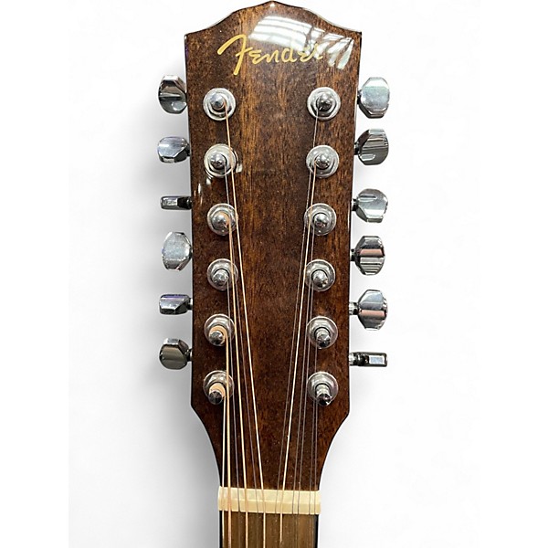 Used Fender CD 60 SCE 12 Natural 12 String Acoustic Electric Guitar
