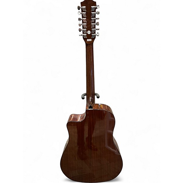 Used Fender CD 60 SCE 12 Natural 12 String Acoustic Electric Guitar