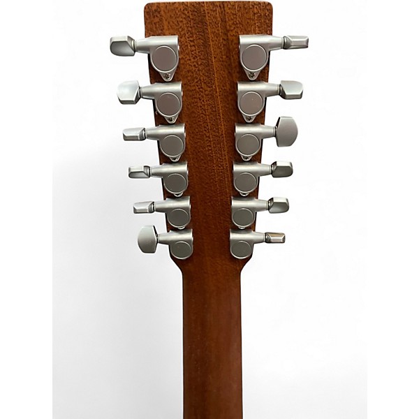 Used Martin D X2 Natural 12 String Acoustic Electric Guitar