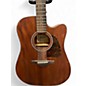 Used Ibanez AW54CEOPM Natural Acoustic Electric Guitar