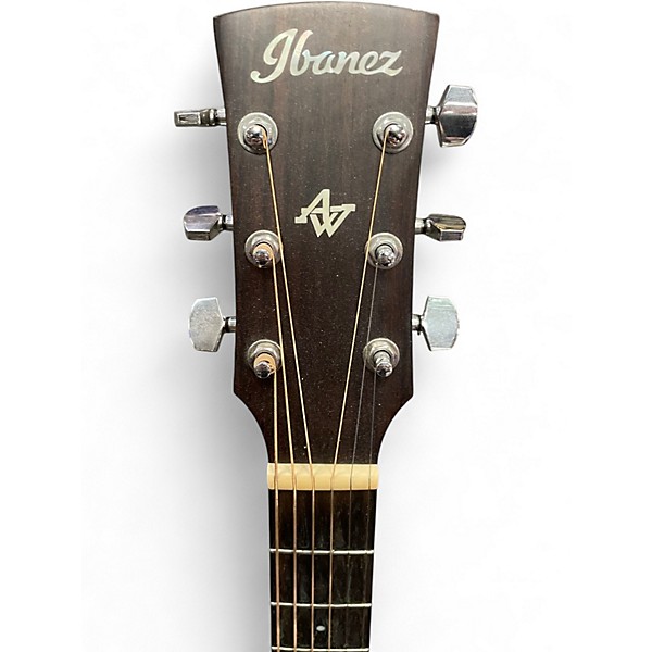 Used Ibanez AW54CEOPM Natural Acoustic Electric Guitar