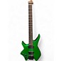 Used Hils HN3L Metallic Green Solid Body Electric Guitar thumbnail