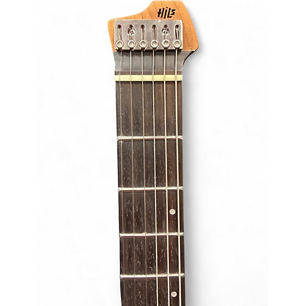 Used Hils HN3L Metallic Green Solid Body Electric Guitar