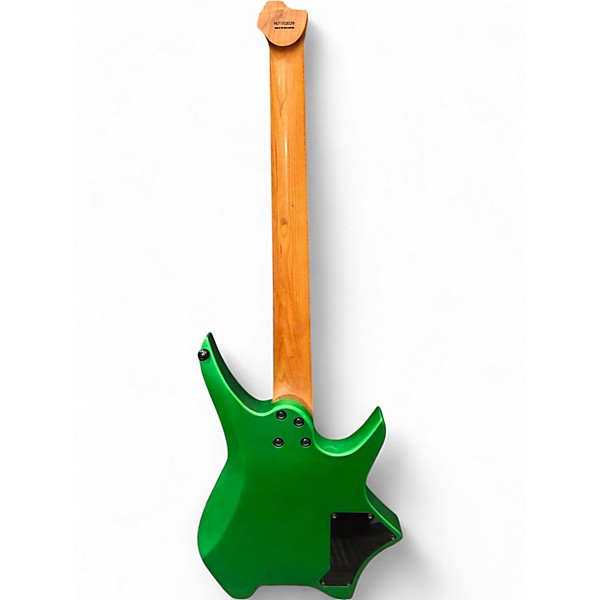 Used Hils HN3L Metallic Green Solid Body Electric Guitar