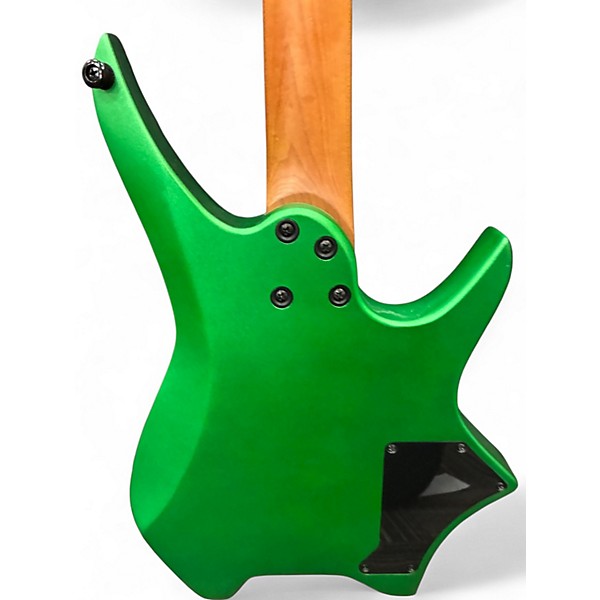 Used Hils HN3L Metallic Green Solid Body Electric Guitar