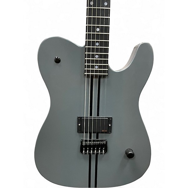 Used Savagewood Custom Tele Grey Solid Body Electric Guitar