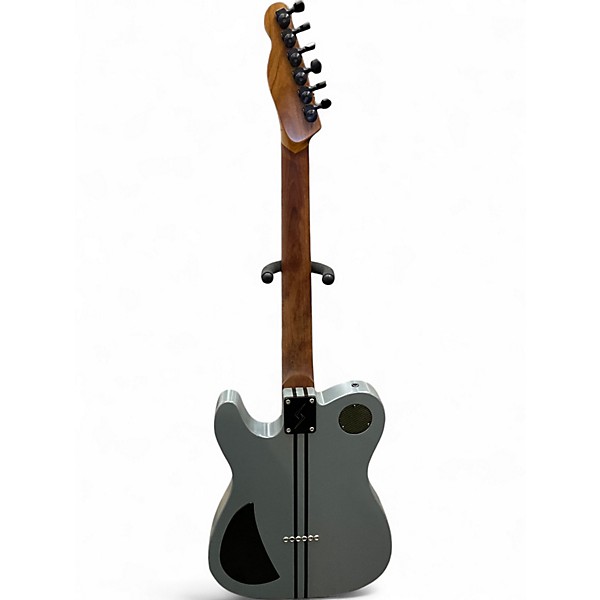 Used Savagewood Custom Tele Grey Solid Body Electric Guitar