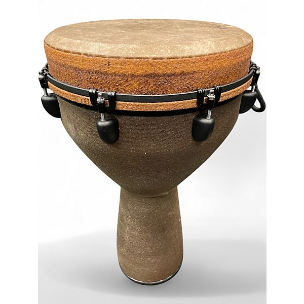 Used Remo Mondo Designer Series Key-Tuned Djembe Earth Djembe