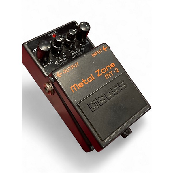 Used BOSS MT2 Metal Zone Distortion Effect Pedal