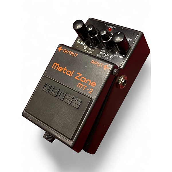 Used BOSS MT2 Metal Zone Distortion Effect Pedal