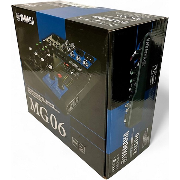 Used Yamaha mg06 Unpowered Mixer