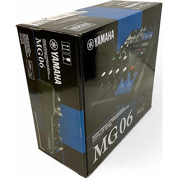 Used Yamaha mg06 Unpowered Mixer