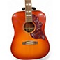 Used Epiphone INSPIRED BY GIBSON HUMMINGBIRD Cherry Sunburst Acoustic Electric Guitar