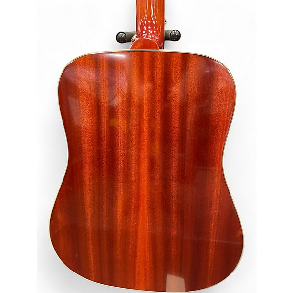 Used Epiphone INSPIRED BY GIBSON HUMMINGBIRD Cherry Sunburst Acoustic Electric Guitar