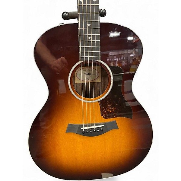 Used 2022 Taylor 214E DLX SUNBURST Acoustic Electric Guitar
