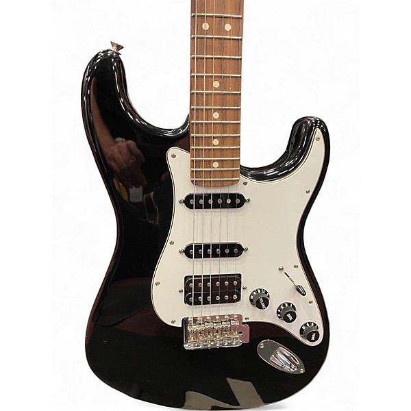 Used 2009 Fender American Special Stratocaster HSS Black Solid Body Electric Guitar