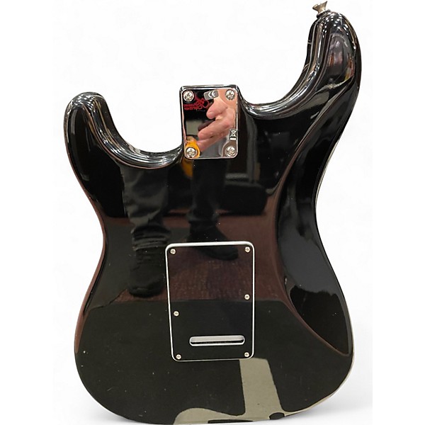 Used 2009 Fender American Special Stratocaster HSS Black Solid Body Electric Guitar