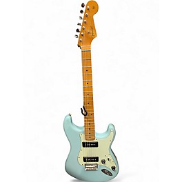 Used Fender Noventa Stratocaster Daphne Blue Solid Body Electric Guitar
