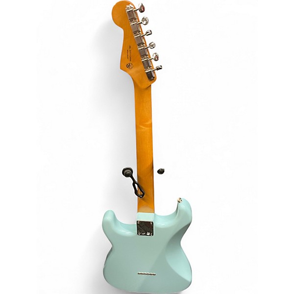 Used Fender Noventa Stratocaster Daphne Blue Solid Body Electric Guitar