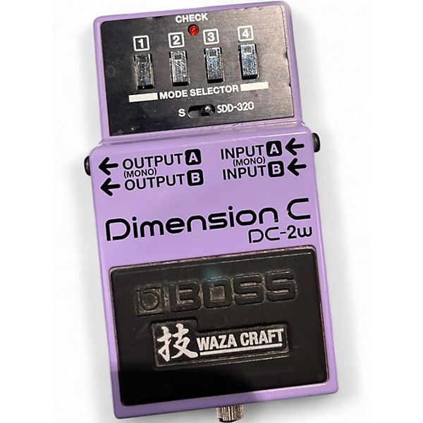 Used BOSS dc2w Dimension c waza Effect Pedal