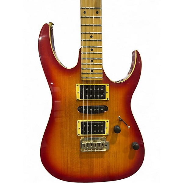 Used Ibanez EX1700 2 Color Sunburst Solid Body Electric Guitar