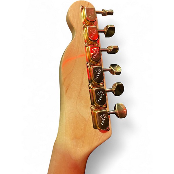 Vintage 1982 Fender COLLECTER EDITION TELECASTER BLACK/GOLD Solid Body Electric Guitar