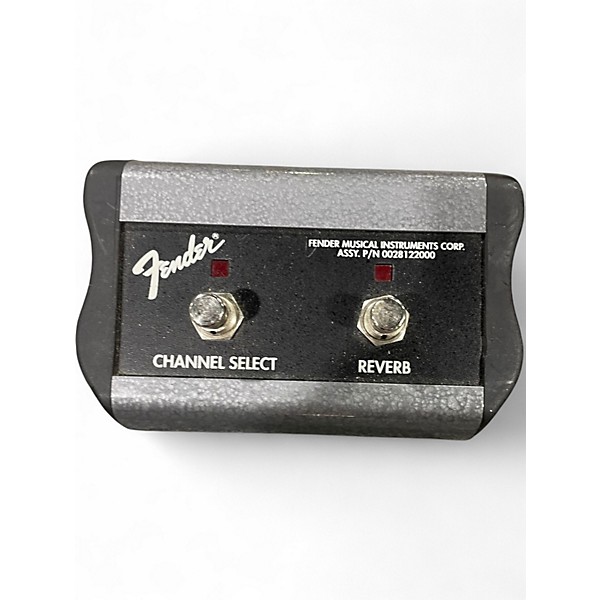 Used Fender 2-Button (Channel/Reverb) Pedal