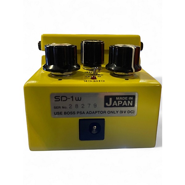 Used BOSS SD1W Super Overdrive Waza Craft Effect Pedal