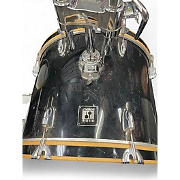 Used SONOR 5 Piece FORCE 1001 Black Drum Kit