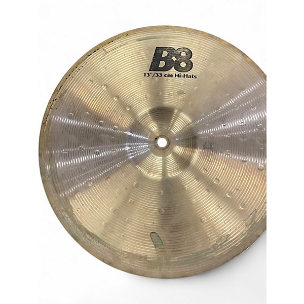Used SABIAN 13in B8 HI HAT Cymbal