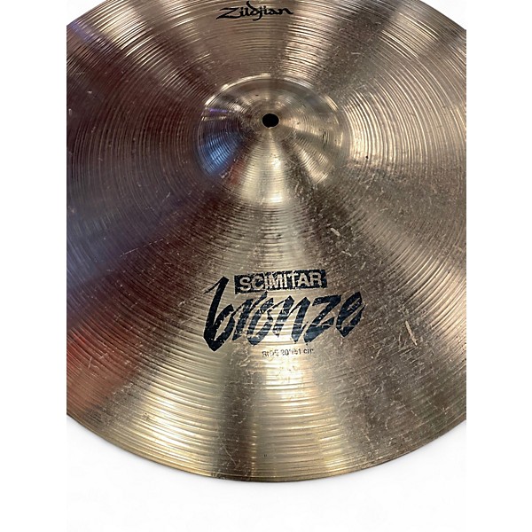 Used Zildjian 20in SCIMITAR RIDE Cymbal