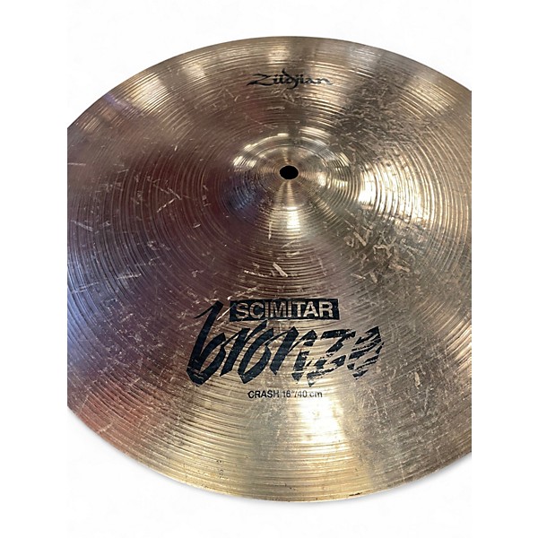 Used Zildjian 16in Scimitar Crash Ride Cymbal